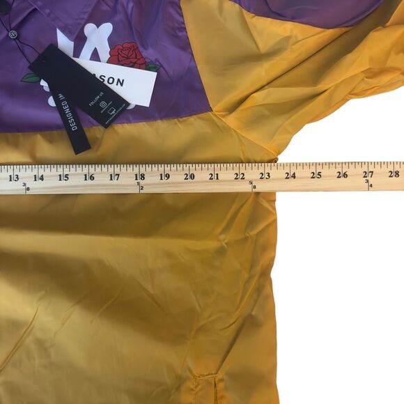 NWT Los Angeles City Of Angels Coaches Jacket Men’s L | Streetwear Skater Urban - Picture 11 of 13